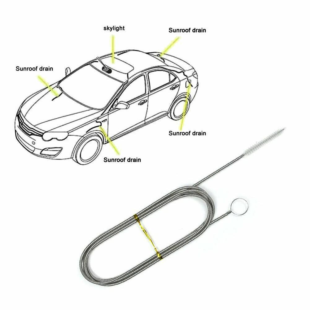 車の排水管浚渫クリーニングスクラブブラシ排水ホース排水多機能 - Kitchen Appliances Best のレビューと価格