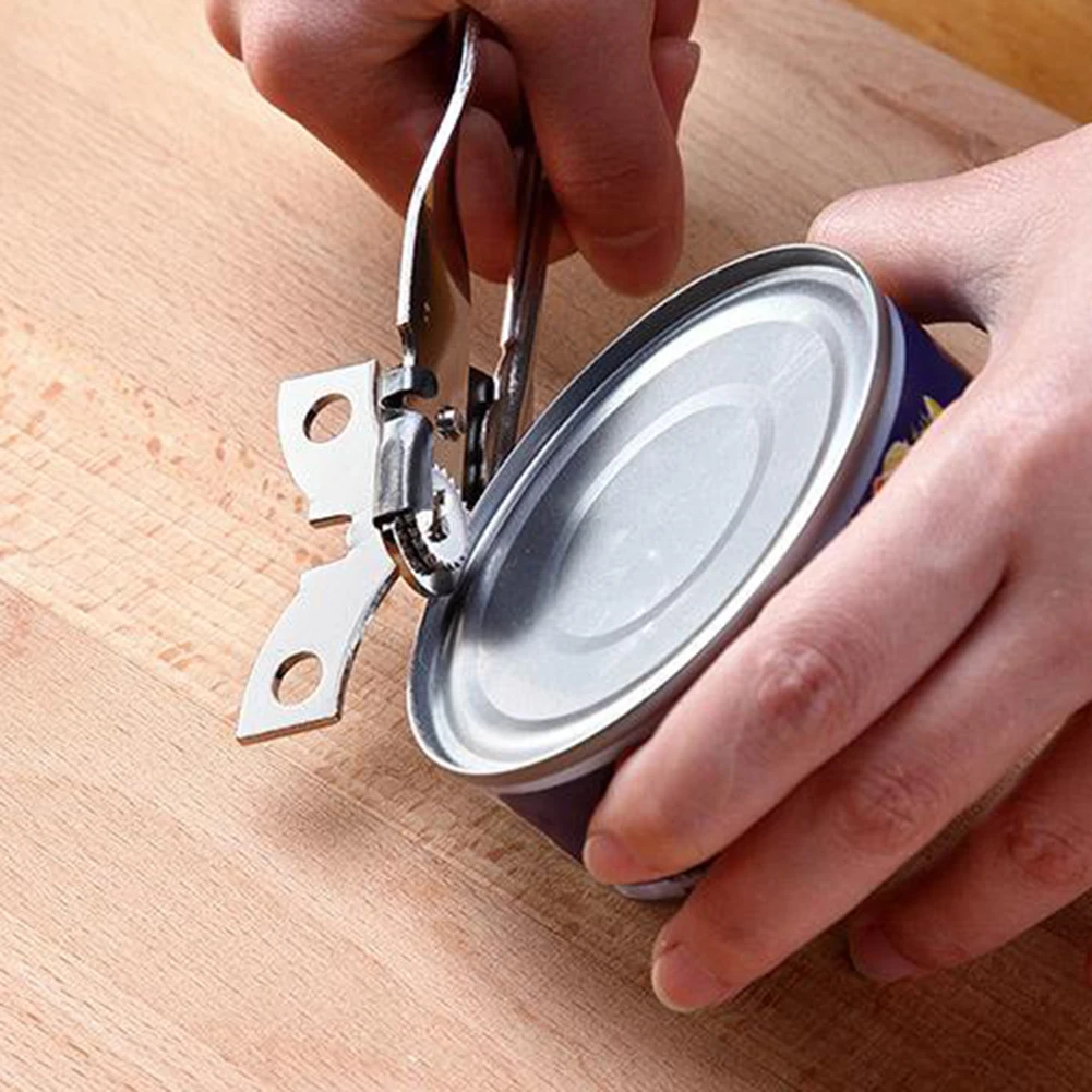 多機能ステンレス鋼食品缶缶手動栓抜き弱い手キッチンアクセサリ - Kitchen Appliances Best のレビューと価格