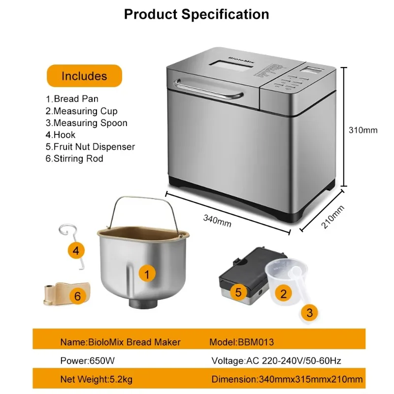 ファームホームストアデジタル電気式家庭用キッチン家電ベーカリ - Kitchen Appliances Best のレビューと価格