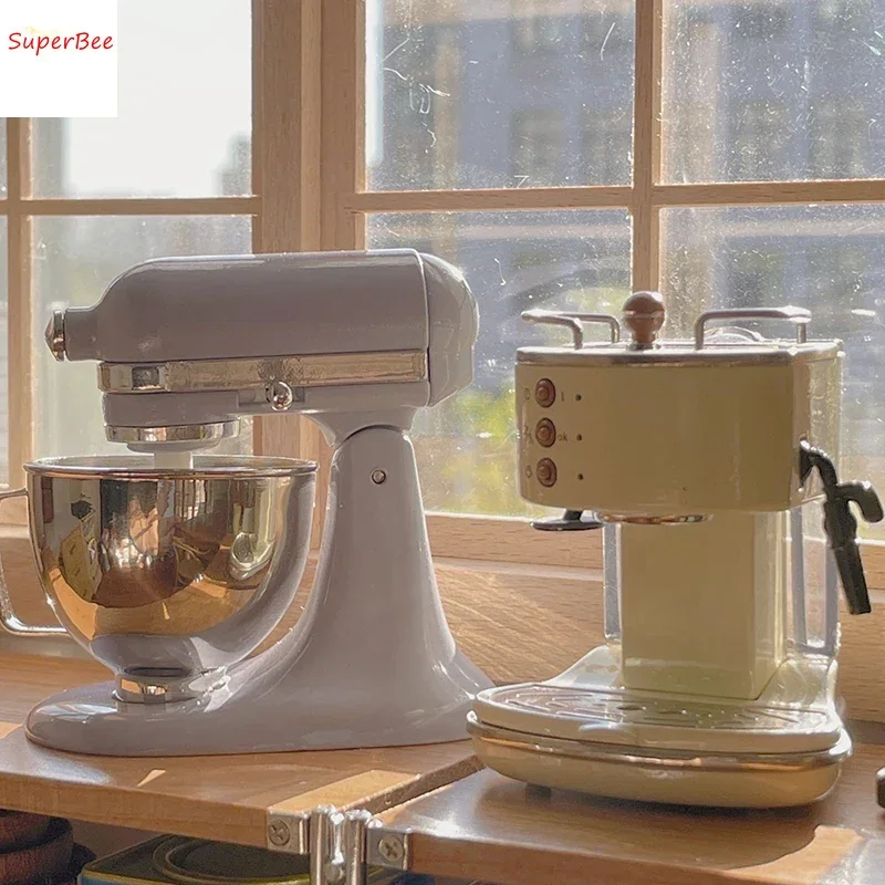 ドールハウスミニチュアキッチンアイテム、ミニクックマシン、フ - Kitchen Appliances Best のレビューと価格
