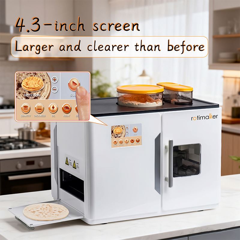 中国製ロティマティック自動ロティ製造機 - Roti Maker Automatic のレビューと価格