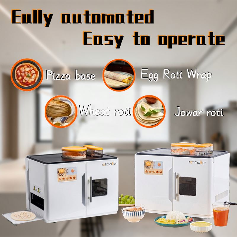 中国製ロティマティック自動ロティ製造機 - Roti Maker Automatic のレビューと価格