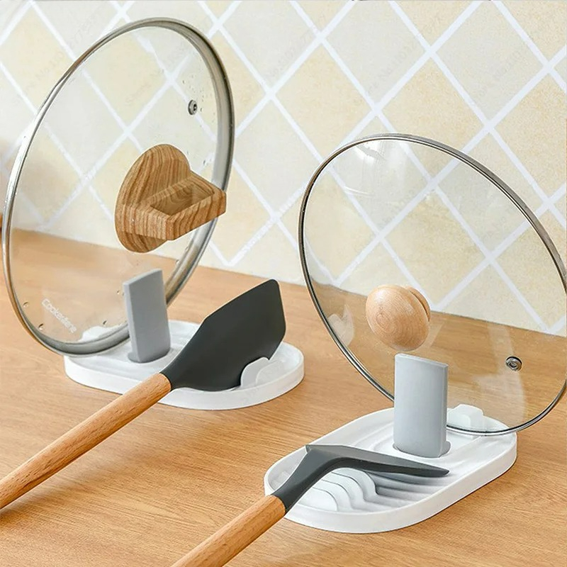 1 個多色折りたたみ式北欧スタイルポットホルダー蓋シャベル収 - Kitchen Appliances Best のレビューと価格